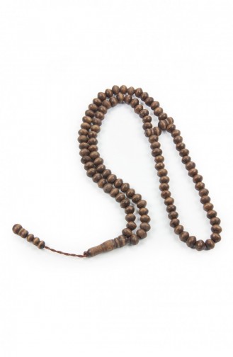 Rose Scented Brown 99L Wooden Prayer Beads With Special Light Color Wooden Box 4897654306561 4897654306561