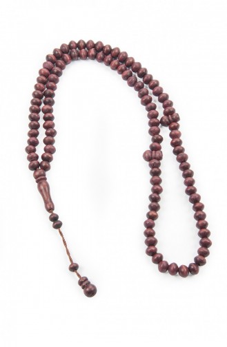 Rose Scented Claret Red 99L Wooden Rosary With Special Light Color Wooden Box 4897654306564 4897654306564