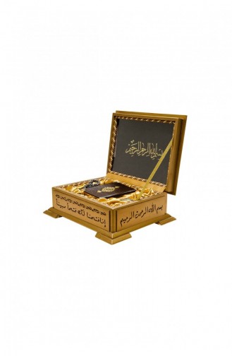 صندوق خشبي للقرآن الكريم هدية أنيقة كمبيوتر عربي بسيط بحجم الجيب Hayrat Neşriyat 8698758190528 8698758190528