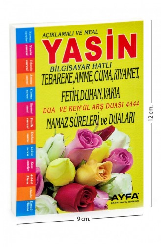 Livre économique 41 Yasin Format De Poche 192 Pages édition Ayfa Mevlid Cadeau 9781224028148 9781224028148