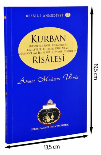 Cübbeli Ahmed Hoca Kurban Risalesi 1174 9786054814053