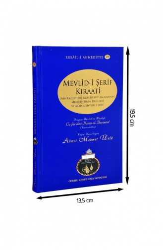 Cübbeli Ahmed Hoca Mevlid İ Şerif Recitation Book 1171 9786054814244 9786054814244
