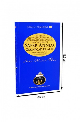 Cübbeli Ahmed Hoca Safer Ayında Okunacak Dualar Kitabı 1161 9786054814367