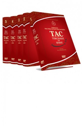 Tac Tercemesi Ve Şerhi 5 Cilt İthal Kitap Kağıt 1487 978605528408