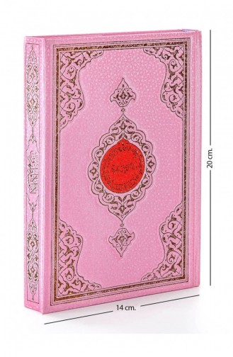 Mijn Koran Duidelijk Arabisch Hafiz Maat Roze Omslag Verzegelde Computerlijn 9786055432409 9786055432409