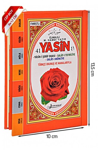 Yasin Boek Zakformaat 128 Pagina`s Fetih Publicaties Mevlüt Gift 9786056223051 9786056223051