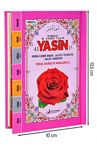 Livre Yasin Format De Poche 128 Pages Fetih Publications Mevlüt Cadeau 9786056223051 9786056223051