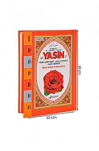 Yasini Şerif Büchertasche Größe 128 Seiten Hardcover Rosa Farbe Fetih Publications Mevlid Geschenk 9786056223068 9786056223068