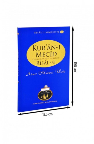 Cübbeli Ahmed Hoca Memoriam Of The Qur`an Mecid Treatise 1156 9786056404665 9786056404665