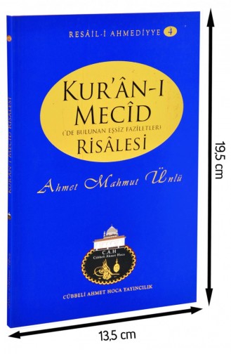 Cübbeli Ahmed Hodja Memoriam Van De Koran Mecid-verhandeling 1156 9786056404665 9786056404665