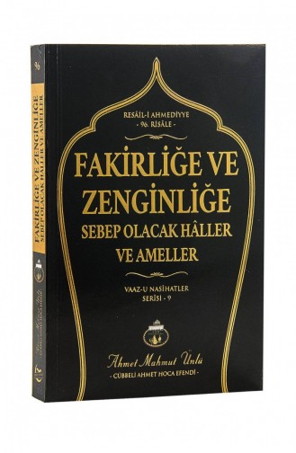 Situations And Actions That Will Cause Poverty And Wealth Ahmet Mahmut Ünlü 9786057378286 9786057378286