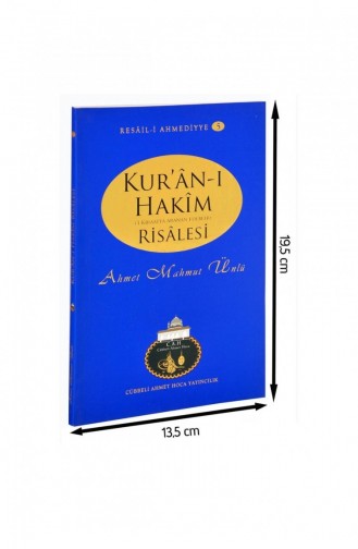 Cübbeli Ahmed Hoca Kuran I Hakim Risalesi 1129 9786058527829
