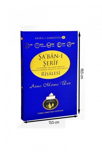 Cübbeli Ahmed Hoca Şaban I Şerif Risalesi 1144 9786058527898