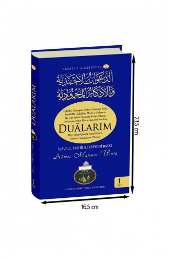 Cübbeli Ahmet Hoca Dualarım Kitabı 1149 9786058547490
