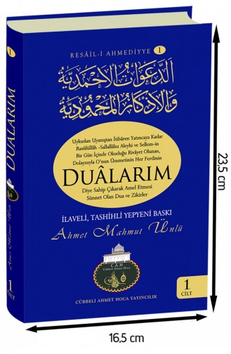 Cübbeli Ahmet Hoca Dualarım Kitabı 1149 9786058547490