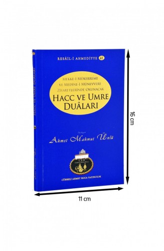 Cübbeli Ahmed Hoca Hac Ve Umre Duaları Kitabı 1155 9786059010917