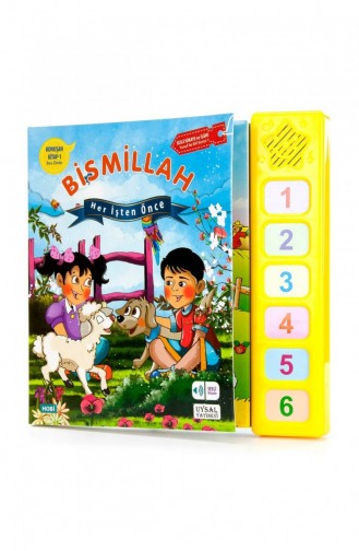 Talking Book Bismillah Before Every Work Children`s Religious Education Set 9789752622869 9789752622869