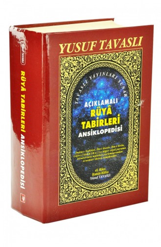 Annotated Encyclopedia Of Dream Interpretations Yusuf Tavaslı Large Size Hardcover 9789758131877 9789758131877