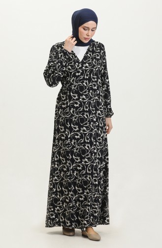 Side Tie Prayer Dress 4483h-01 Navy Blue 4483H-01