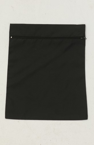 Maillot De Bain Hijab Avec Sac 2038-01 Noir 2038-01