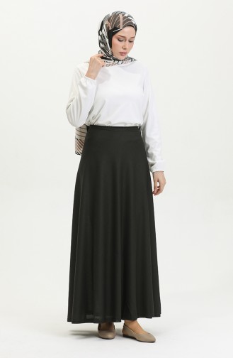 Belden Bağlamalı Mevlana Namaz Eteği 1046-05 Haki