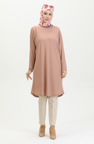 Bat Sleeve Plain Tunic 8682a-02 Powder 8682A-02