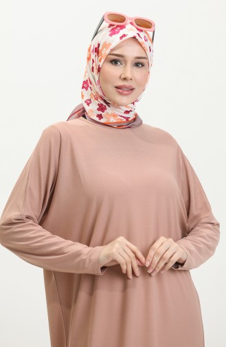 Bat Sleeve Plain Tunic 8682a-02 Powder 8682A-02