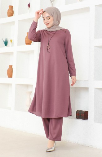 Ketting Tuniek Broek Dubbel Pak 0580-07 Lila 0580-07