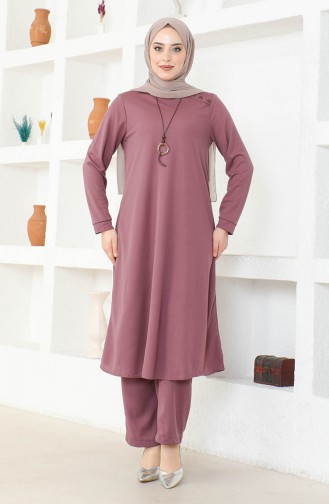 Ketting Tuniek Broek Dubbel Pak 0580-07 Lila 0580-07