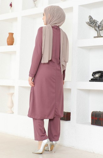 Ketting Tuniek Broek Dubbel Pak 0580-07 Lila 0580-07