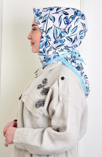 Azalea Soft Cotton Patterned Scarf Akua Acelyasoft00 253 00_253