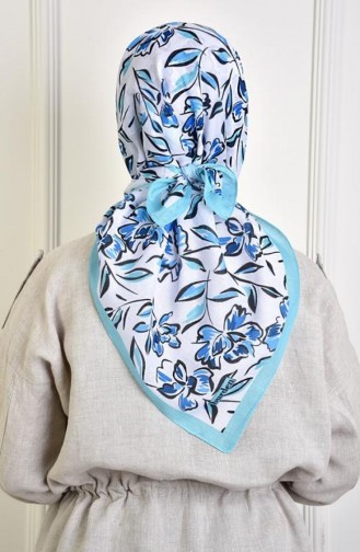 Azalea Soft Cotton Patterned Scarf Akua Acelyasoft00 253 00_253