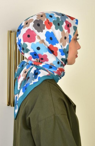 Blossom Soft Cotton Patterned Scarf Akua Blossomsoft00 253 00_253