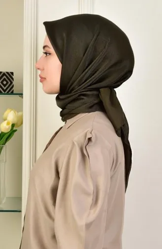 Janjan Satin Abendkleid Schal Khaki Janjanesarp00 004 00_004
