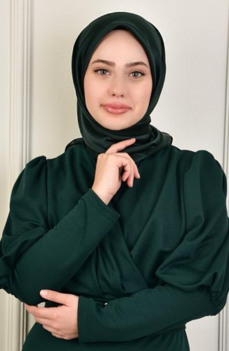 Janjan Saten Eşarp Zümrüt Janjanesarp00 052