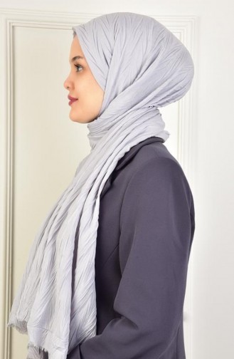 Mimoza Geplooide Sjaal Zilver Mimosapilyselı00 018 00_018