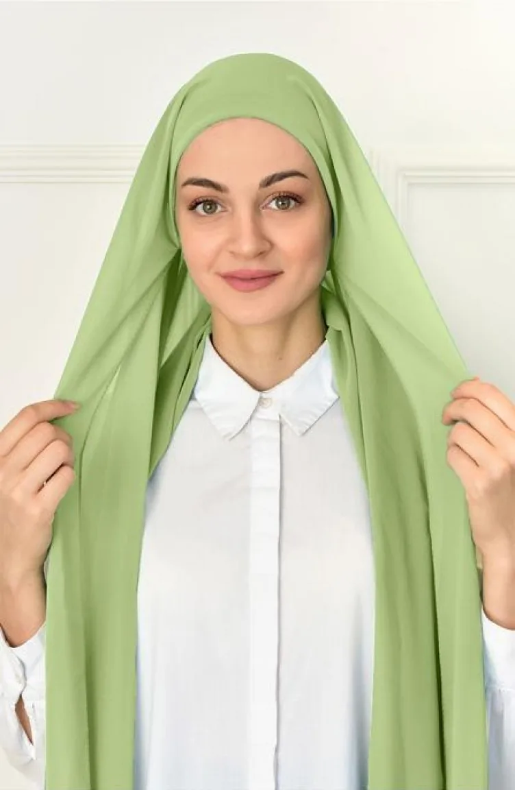 Praktischer Bonnet-Chiffon-Schal Desert Flower Prtkbone00 036 00_036