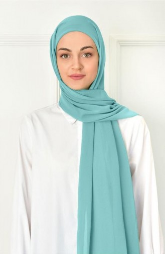 Pratik Boneli Şifon Şal Bebe Mavisi Prtkbone00 080