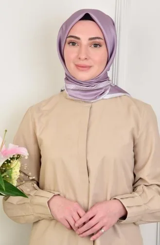 Twill Monogram Pattern Scarf Lilac Twillmonogram 066 066