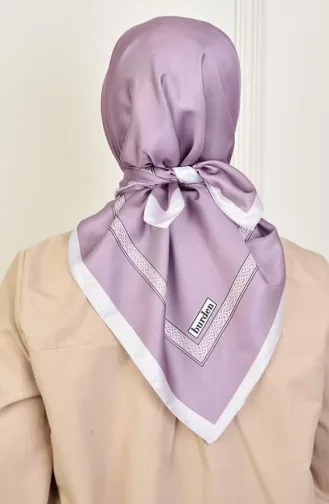 Twill Monogram Pattern Scarf Lilac Twillmonogram 066 066