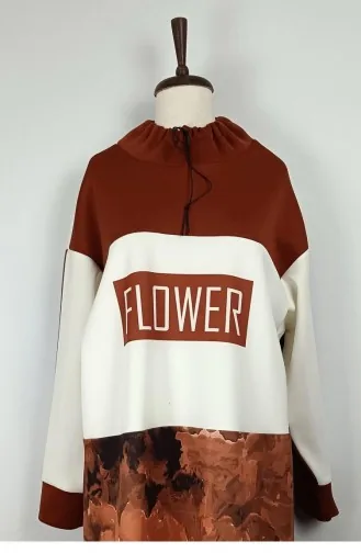 Sweat Plongeur Ecru T1523 424