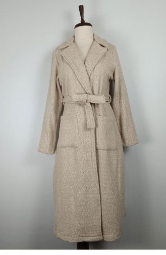 Oden Tied Coat Mink K299 435