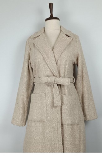 Oden Tied Coat Mink K299 435