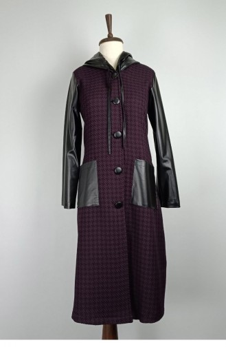 Leather Goose Foot Cape Plum K261 723