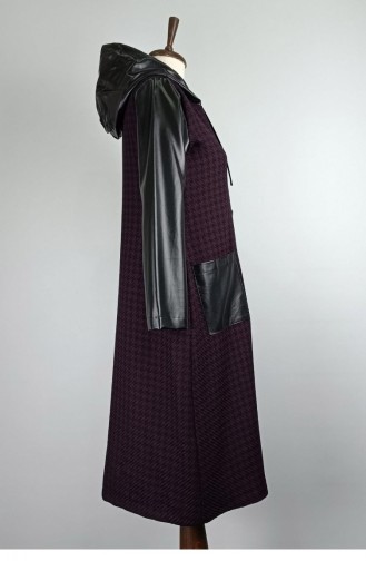 Leather Goose Foot Cape Plum K261 723