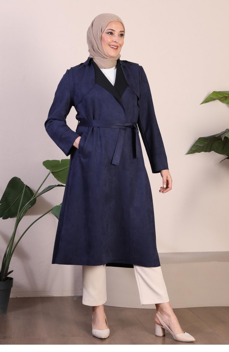 Manteau Femme Hiver Grande Taille Trench Long Trench-Coat