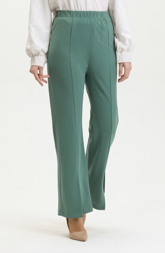 Pantalon Fendu Menthe 3135 1235