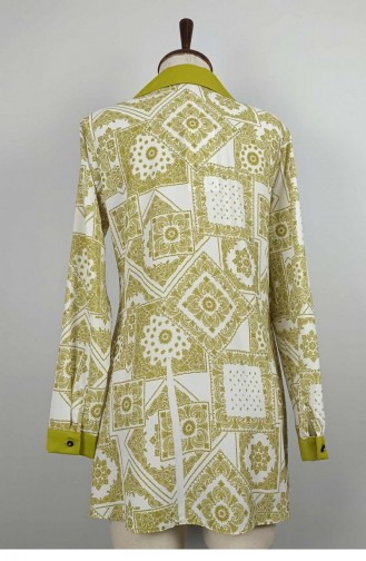 Printed Shirt Green T1683 991