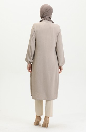 Cape Mit Pailletten Und Reißverschluss 1014-05 Beige 1014-05