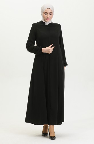 Adel Mevlana Damesabaya 3018-01 Zwart 3018-01